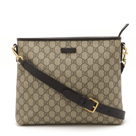 Gucci Crossbody Supreme leather beige Black GG - Picture 1 of 9